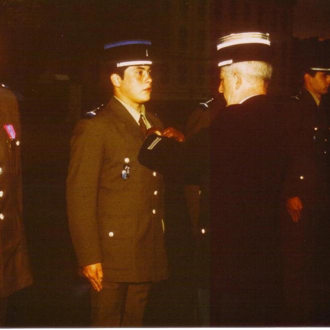Remise de décoration au Brigadier Chef PICHIERRI Bruno.